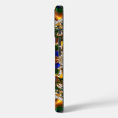 Apple iPhone 16 Case-Mate met Braziliaanse kleuren Case (Achterkant / Links)