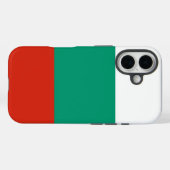 Apple iPhone 16 Case-Mate met Bulgaarse vlag Case (Achterkant (horizontaal))