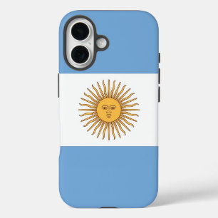 Apple iPhone 16 Case-Mate met de vlag van Argentin Hoesje