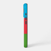 Apple iPhone 16 Case-Mate met de vlag van Azerbeid Hoesje (Linkerkant)