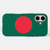 Apple iPhone 16 Case-Mate met de vlag van Banglade Case (Achterkant (horizontaal))