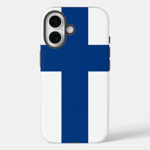 Apple iPhone 16 Case-Mate met Finse vlag Hoesje