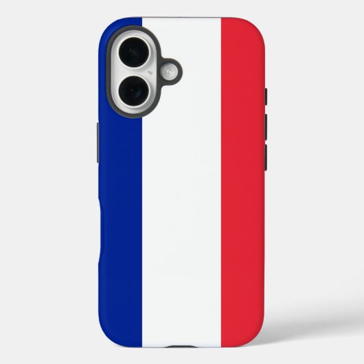 Apple iPhone 16 Case-Mate met Franse vlag Case (Achterkant)