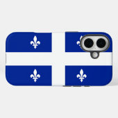 Apple iPhone 16 Case-Mate met Quebec, Canada Case (Achterkant (horizontaal))