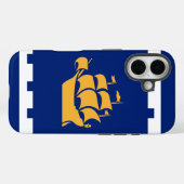 Apple iPhone 16 Case-Mate met Quebec City Case (Achterkant (horizontaal))