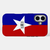 Apple iPhone 16 Case-Mate met San Antonio-vlag Case (Achterkant (horizontaal))