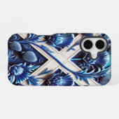 Apple iPhone 16 Case-Mate met Schotse distels Hoesje (Achterkant horizontaal)
