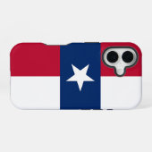 Apple iPhone 16 Case-Mate met Texas vlag Hoesje (Achterkant horizontaal)