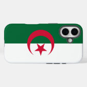Apple iPhone 16 Case-Mate met vlag van Algerije Case (Achterkant (horizontaal))