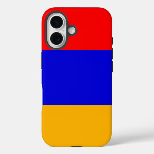 Apple iPhone 16 Case-Mate met vlag van Armenië Case (Achterkant)