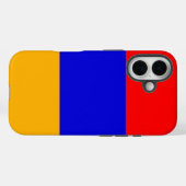 Apple iPhone 16 Case-Mate met vlag van Armenië Case (Achterkant (horizontaal))