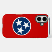 Apple iPhone 16 Case-Mate met vlag van Tennessee Case (Achterkant (horizontaal))