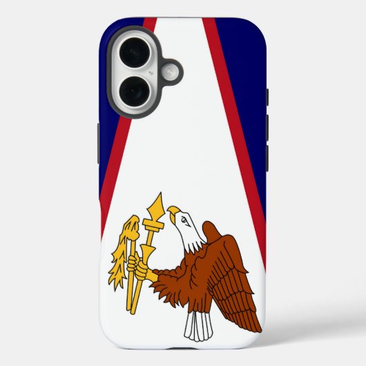 Apple iPhone 16 Hoesje-Mate met Amerikaanse Samoa- Case-Mate iPhone Case (Achterkant)
