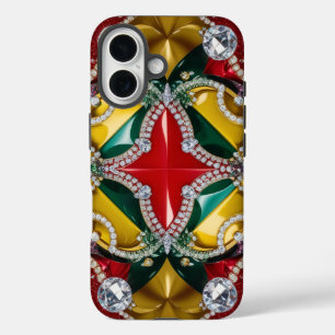 Apple iPhone 16 Hoesje-Mate met Los Angeles kleure Hoesje