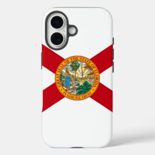 Apple iPhone 16 Hoesje-Mate met vlag van Florida Hoesje