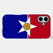 Apple iPhone 16 Plus Case-Mate Dallas-vlag Case (Achterkant (horizontaal))