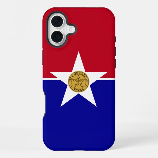 Apple iPhone 16 Plus Case-Mate Dallas-vlag Hoesje (Achterkant)