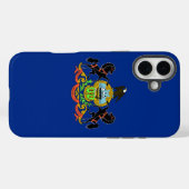 Apple iPhone 16 Plus Case-Mate Pennsylvania vlag Case (Achterkant (horizontaal))