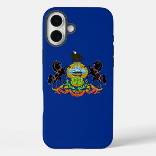 Apple iPhone 16 Plus Case-Mate Pennsylvania vlag Hoesje