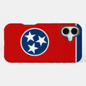 Apple iPhone 16 Plus Case-Mate Tennessee vlag Hoesje (Achterkant horizontaal)
