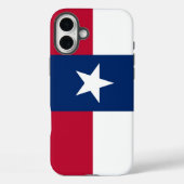 Apple iPhone 16 Plus Case-Mate Texas vlag Case (Achterkant)