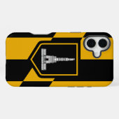 Apple iPhone 16 Plus Case-Mate, vlag van Baltimore Hoesje (Achterkant horizontaal)