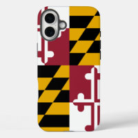 Apple iPhone 16 Plus Case-Mate, vlag van Maryland