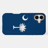 Apple iPhone 16 Plus Case-Mate vlag van South Caro Hoesje (Achterkant horizontaal)