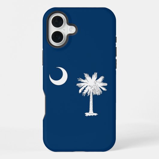 Apple iPhone 16 Plus Case-Mate vlag van South Caro Hoesje (Achterkant)