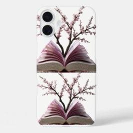 Apple iPhone 16 Plus Hoesje – Cherry Blossom Book