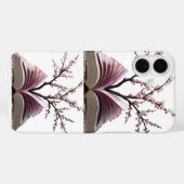 Apple iPhone 16 Plus Hoesje – Cherry Blossom Book (Achterkant (horizontaal))