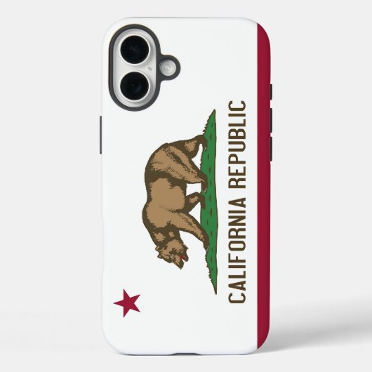 Apple iPhone 16 Plus Hoesje-Mate, Californië Case-Mate iPhone Case (Achterkant)
