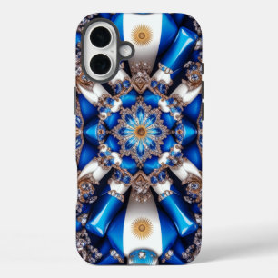 Apple iPhone 16 Plus Mate, Argentijnse kleuren Hoesje