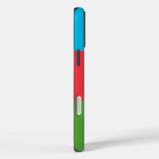 Apple iPhone 16 Plus Mate, Azerbeidzjaanse vlag Case-Mate iPhone Case (Achterkant / Rechts)