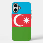 Apple iPhone 16 Plus Mate, Azerbeidzjaanse vlag Case-Mate iPhone Case (Achterkant)