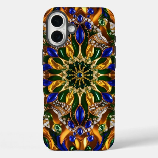 Apple iPhone 16 Plus Mate, Brazilië Kleuren Case-Mate iPhone Case (Achterkant)