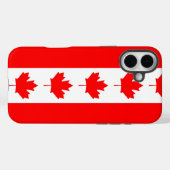 Apple iPhone 16 Plus Mate, Canadese vlag Case-Mate iPhone Case (Achterkant (horizontaal))