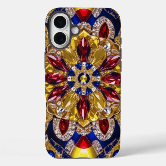 Apple iPhone 16 Plus Mate, Colombia Kleuren Case-Mate iPhone Case (Achterkant)