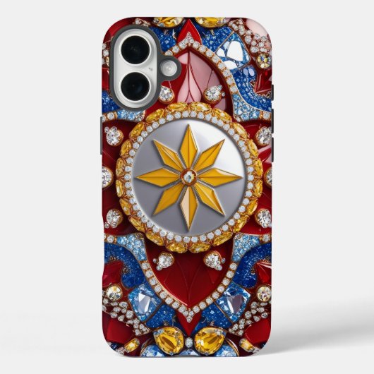 Apple iPhone 16 Plus Mate, Colombia Kleuren Case-Mate iPhone Case (Achterkant)