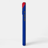 Apple iPhone 16 Plus Mate, Cubaanse vlag Hoesje (Linkerkant)