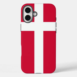 Apple iPhone 16 Plus Mate, Deense vlag Hoesje