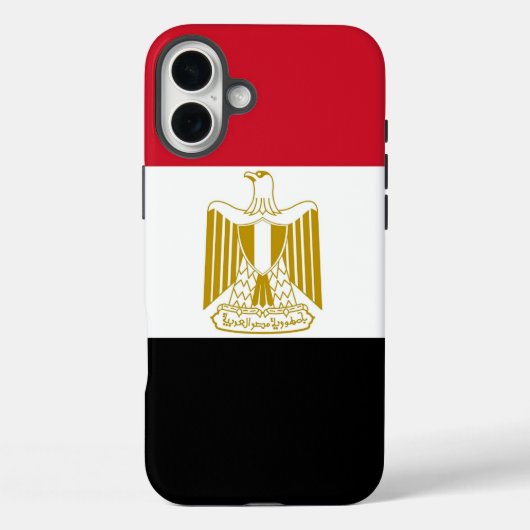Apple iPhone 16 Plus Mate, Egyptische vlag Case-Mate iPhone Case (Achterkant)