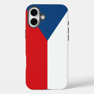 Apple iPhone 16 Plus Mate, Tsjechië vlag Hoesje