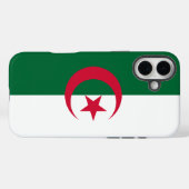 Apple iPhone 16 Plus Mate, vlag van Algerije Case-Mate iPhone Case (Achterkant (horizontaal))