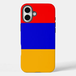 Apple iPhone 16 Plus Mate, vlag van Armenië Hoesje