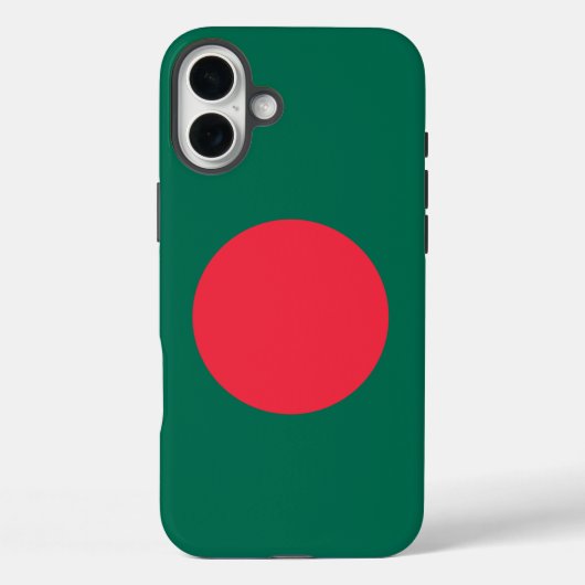 Apple iPhone 16 Plus Mate, vlag van Bangladesh Case-Mate iPhone Case (Achterkant)