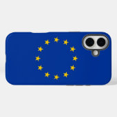 Apple iPhone 16 Plus Mate, vlag van de Europese Un Case-Mate iPhone Case (Achterkant (horizontaal))