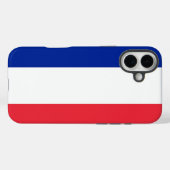 Apple iPhone 16 Plus Mate, vlag van Frankrijk Case-Mate iPhone Case (Achterkant (horizontaal))