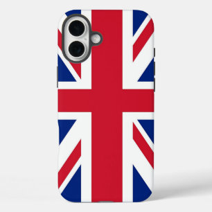 Apple iPhone 16 Plus Mate, vlag van het Verenigd K Hoesje