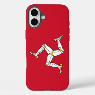 Apple iPhone 16 Plus Mate, vlag van Isle of Man Hoesje